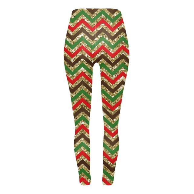 Gibobby Leggings Gluteos Mujer Calzoncillos estampados para mujer, cómodos, informales, a la moda, cintura alta, deportivos, Día la Independencia(Verdinegro, L)