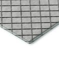 thumbnail image 4 of Addison Rugs Mayfield Washable Transitional Lattice Gray Rectangle Rug, 3' x 5', 4 of 6