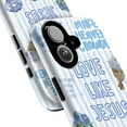 thumbnail image 2 of Curious Monkey Love Like Jesus Christian Quote Phone Case, Religious Protective Cover for iPhone 17 16 15 14 13 12 11 Pro Plus Mini, 2 of 6
