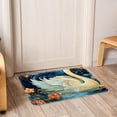 thumbnail image 6 of Swan Elegant Polyester Indoor Rug, Non-Slip Chair Rug, Machine Washable Floor Rugs, 6 of 6