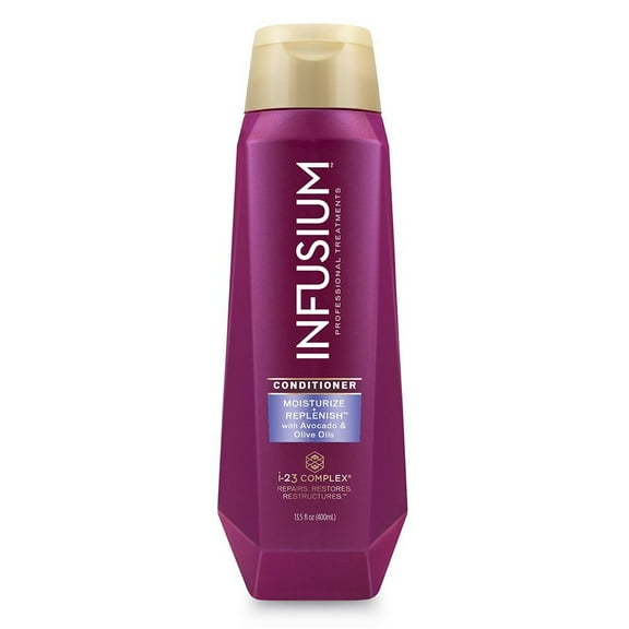 3 Pack -  Infusium Repair & Replenish Conditioner, Nourish, Renew, with Keratin, Argan Oil, Ceramides for Dry, Damaged Hair, 13.5 Fl Oz