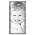 thumbnail image 2 of ArtToFrames 20" x 43" Light Silver Picture Frame, 20x43 inch Silver Wood Poster Frame (WOM-4827), 2 of 7