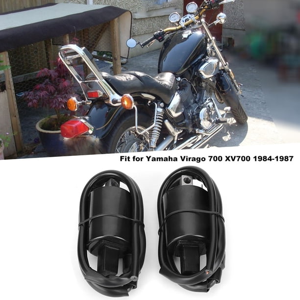 Bobina de encendido de motocicleta, 2 piezas de bobina de encendido más corta y de repuesto Bobina de encendido del motor Rendimiento finamente ajustado