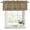Dark Brown, variant on Sage Green Boho Curtain Valances for Windows, Kitchen Valance Window Treatments Panel 2 Pack, Vintage Ethnic Tribe Abstract Art Floral Rod Pocket Short Curtains for Bathroom Bedroom 42 x 12 Inch