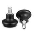 thumbnail image 5 of Ruedas giratorias de repuesto Bell Glides para silla de oficina, con goma suave de 50 mm, 5 of 5