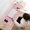 thumbnail image 3 of Long Mouse Pads for Desk,Pink Cartoon Unicorn Rainbow Cloud Desk Mats on Top Of Desks, Desk Mouse Pad Extra Large with 3mm Non-Slip Base and Stitched Edge for Gaming,Work,Home 31.5"x11.8", 3 of 5