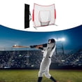 thumbnail image 3 of red de beisbol,Red de béisbol Red de lanzamiento de béisbol Red de práctica,Práctica de béisbol y sóftbol Golpear Red de lanzamiento,Strike Zone - Bolsa de transporte con marco de arco Zulema red de beisbol, 3 of 8