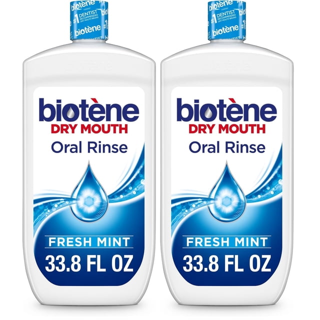 Enjuague bucal Biotène Fresh Mint 1000 ml, 2 unidades
