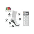 Fruit of the Loom Men's Dual Defense Cushioned Tube Socks, 12 Pack