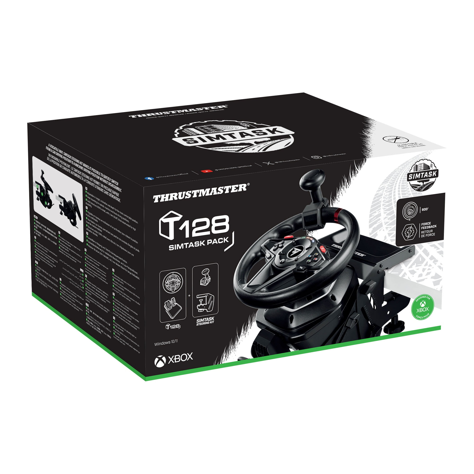 Thrustmaster T128 X Force Feedback Simtask Pack (compatible w