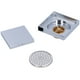 thumbnail image 3 of Drenaje de piso de galvanoplastia, colador de drenaje de piso de cobre para cocina, baño, balcón, 3 of 8