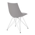 thumbnail image 2 of Chaise Bistro Six Eiffel, Gris, 2 of 3