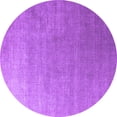 thumbnail image 1 of Ahgly Company Indoor Round Oriental Purple Industrial Area Rugs, 8' Round, 1 of 4