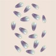 thumbnail image 7 of Fofosbeauty 24pcs Press on False Nails Tips, Almond Fake Nails, Almond Laser Mirror, 7 of 7