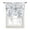 Gray, variant on Watercolor Green Floral Tie Up Curtains for Kitchen Bathroom Bedroom Windows 45 Inch Length, Teal Ombre Botanical Summer Balloon Drape Curtains Shade Rod Pocket Drapery Curtain Panel, 34"x45"