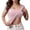 Pink, variant on Seamless Comfort T Shirt With Built In Bra Support for Summer Casual Wear and Layering Layering Shirt Women Womens Workout Top Shirt Juniors Women's Shirts Layering Tee Women