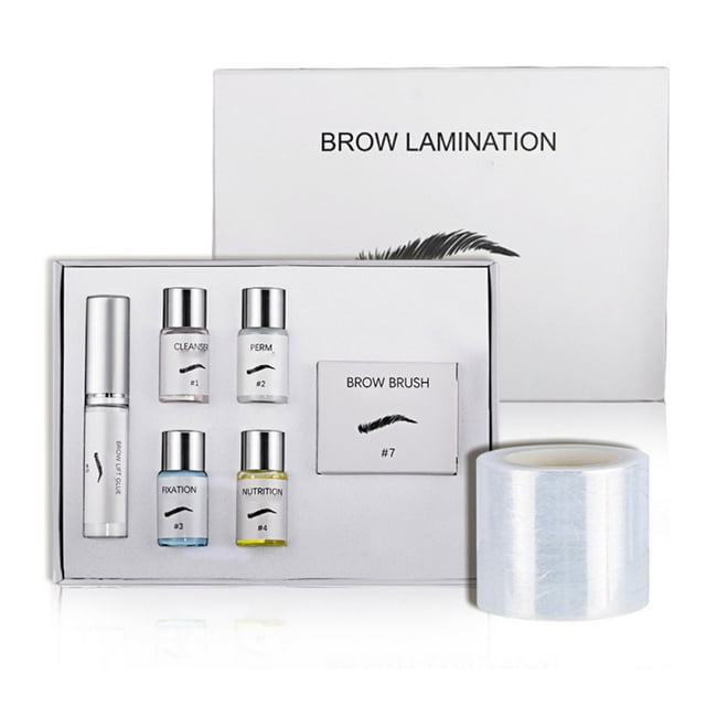 Lift Brow Lift Kit Eyebrow Lamination Kit Brow Perm Kit DIY Eyebrows Lifting Styling Kit for Beautiful Eyebrows Long-lasting for Salon & Home Use
