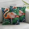 thumbnail image 3 of Bird Pattern Home Chair Seat Pillowcase Cushion Cover, 3 of 7