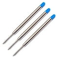 thumbnail image 2 of 10 Ballpoint Pen Ink Refill Smooth Blue Medium Nib G0I1 Smooth For Parker 0 P1H5, 2 of 6