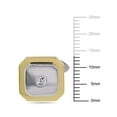 thumbnail image 2 of Everly Women's Diamond Two-tone Gold Cufflink, 2 of 4