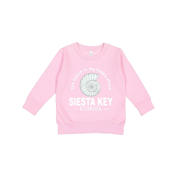 Inktastic Siesta Key Florida Beach Vacation Toddler Sweatshirt