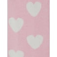 thumbnail image 6 of Modern Moments by Gerber Infant Baby Boy or Girl Unisex Soft Cozy Viscose Blanket, Hearts, 6 of 6