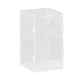 thumbnail image 3 of Caja de alimentación para reptiles, caja para tortugas, hábitat espacioso para incubación, terrario, tanque de cría, contenedor para tortugas, 12 x 12 x 20 cm, 3 of 8