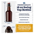 thumbnail image 3 of Brown Swing Top Bottles 6 Pack, 3 of 7
