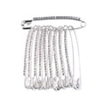 thumbnail image 4 of 10Pcs/12Pcs Large Safety Pins 2 Inch Decorative Rhinestone Brooch Women Brooch Pins For Clothes, 4 of 8