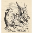 thumbnail image 2 of Alice With The Gryphon And The Mock Turtle Illustration By John Tenniel From The Book Alicess Adventures In Wonderland, 2 of 2