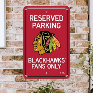 Fanmats Vegas Golden Knights Team Color Reserved Parking Sign Decor 18in. x 11.5in. Lightweight, Gray