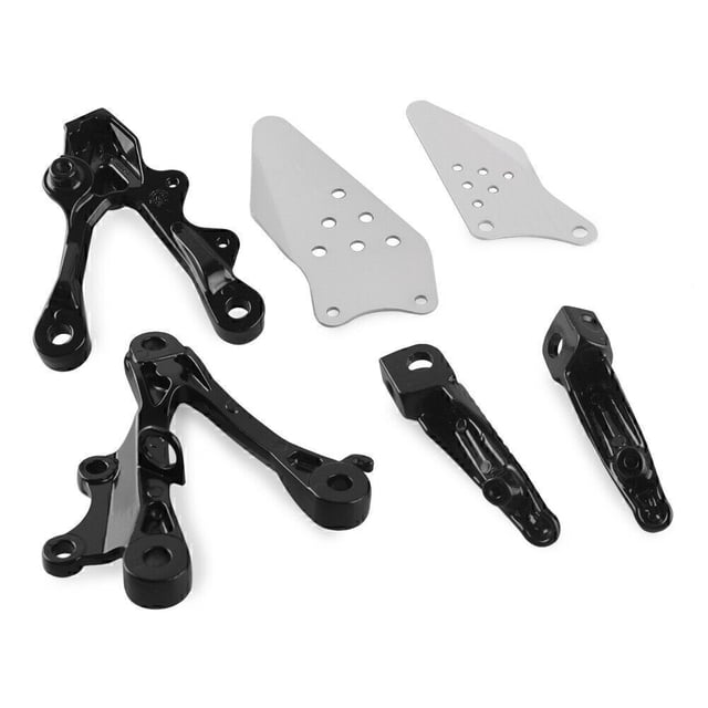 Front Rider Footrest Foot Peg Bracket for Kawasaki ZX6R 2009 2010 2011