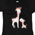thumbnail image 4 of Inktastic My Grandma Loves Me Giraffe Boys or Girls Baby Bodysuit, 4 of 5