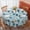 Football And Basketball-1, variant on Football and Basketball White Pattern Round Tablecloth 70"x70", Wrinkle Resistant Wipeable Table Cover for Kitchen Dining Room Picnic Patio and Party