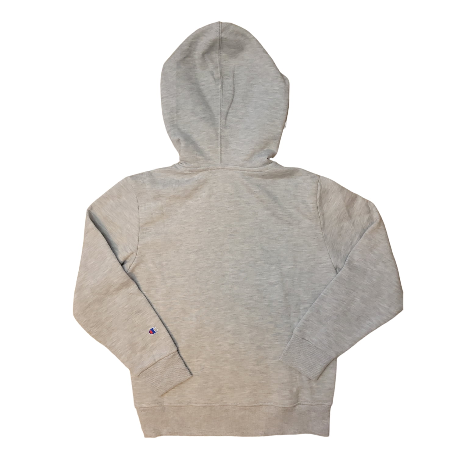 Champion Hoodie Boy s Youth Sweatshirt Crew Neck Kangaroo Pocket Pullover Oxford Heather 6 7 Walmart