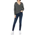 thumbnail image 4 of Women's Supersoft Terry Long-Sleeve Deep V-Neck Shirt, 4 of 6