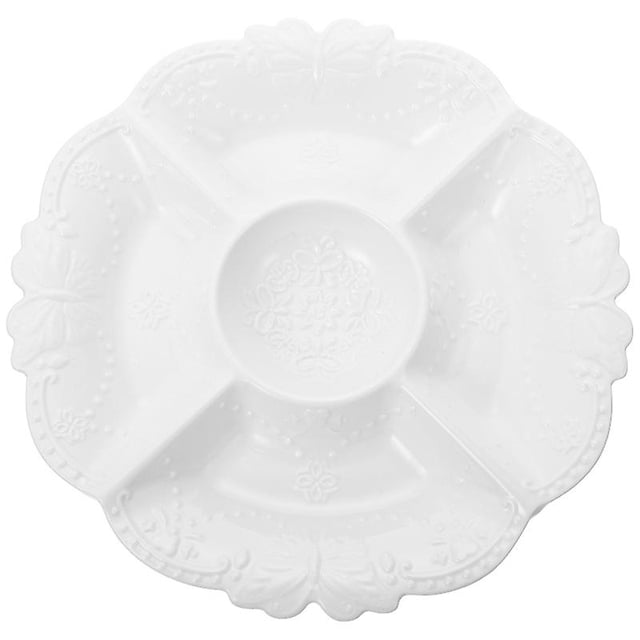 1 plato europeo en relieve.