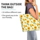 thumbnail image 2 of Disketp Yellow White Plaid Sunflower Bolsa Tote Estampada para Mujer, Bolso de Hombro y de Mano para Compras y Viajes, 2 of 8