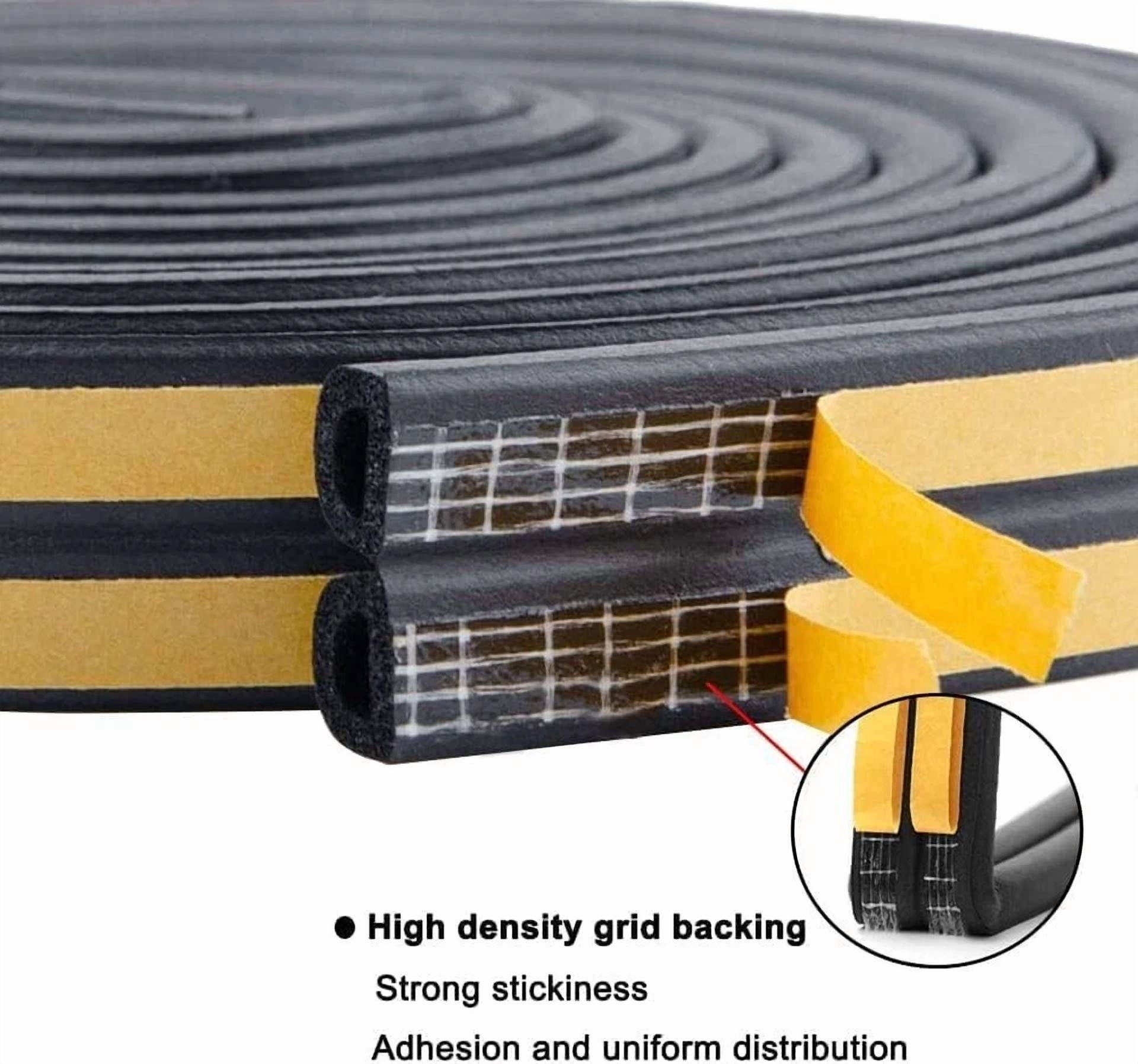 33 Feet Self Adhesive Door Seal Strip Window Stripping Weather Strips-House Roll
