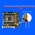 thumbnail image 2 of Placa Base Lga Placa base X79G LGA 2011 SATA 3.0 M.2 Ranura para computadora Xeon E5 Core i7 Sywqhk Para estrenar, 2 of 7