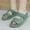 Black, variant on ATENAR Womens Slippers Fashion Wide Shoes Women Fuzzy House Slipper Black 9