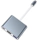 thumbnail image 3 of Type C to USB3.0+HD+MI+PD USB3.0 Adapter Converter Cable HD 1080P 3 in 1 Type C Hub Docking Station, 3 of 5