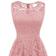 thumbnail image 5 of Dressystar Women Floral Lace Homecoming Dresses Female Knee-Length Cocktail Party Dress, 5 of 10