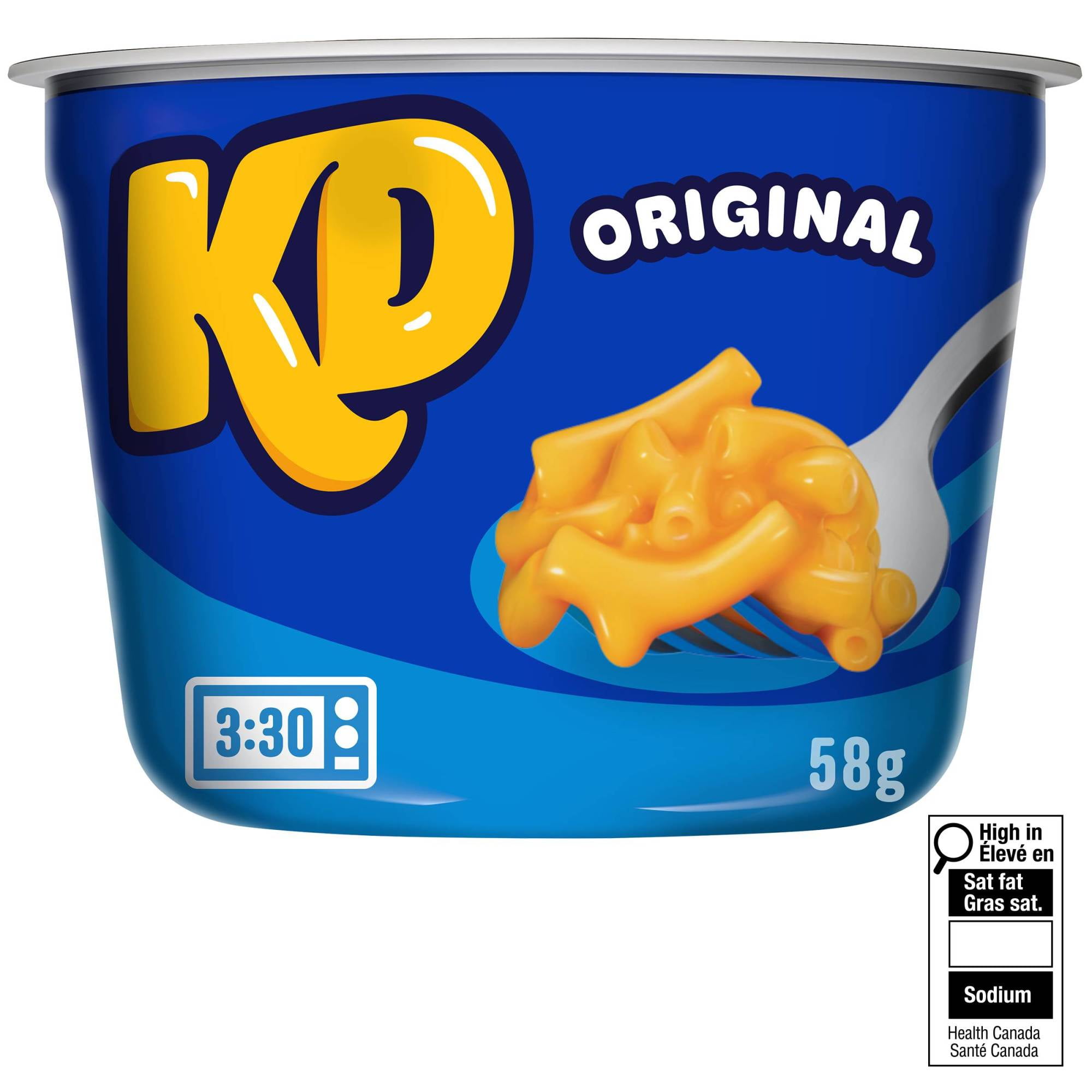 Kraft Dinner Original Macaroni & Cheese Snack Cups