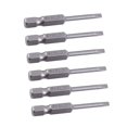 thumbnail image 3 of Almencla 6 Pièces Embouts de Tournevis Fendus Accessoires en Acier Allié Outils de Réparation Pièces Usure 3, 3 of 8
