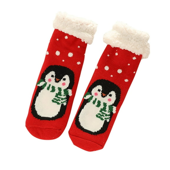 Women's Christmas Floor Socks Lamb Wool Blanket Socks Winter Socks Confinement Socks Home Socks Sleep Socks Extra Thick Velvet Women's Socks