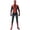 Black, variant on Halloween Costume Hero Full Bodysuit for Halloween Role Play Outfit Superhero Classic Red Blue Spider Suit Brand New Day Show Black S