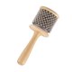 thumbnail image 5 of Juguete musical de madera Cabasa con cadena de cuentas de metal para educación musical. Diámetro 65 cm, 5 of 9