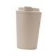 thumbnail image 2 of Taza de café de viaje, taza portátil, botella reutilizable a prueba de fugas, vaso de café para té, bebidas, agua fría y caliente, leche beige, 2 of 8