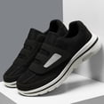 thumbnail image 1 of Zapatos Diabéticos Slip-On Orthopedic no deslizante para pies inflamados (43) Negro, 1 of 9